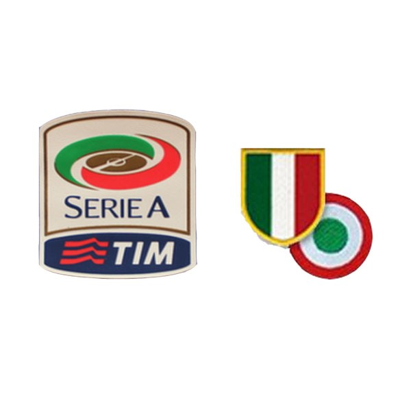 10-15 Retro Serie A & Scudetto & Coppa Italia Badge Patch