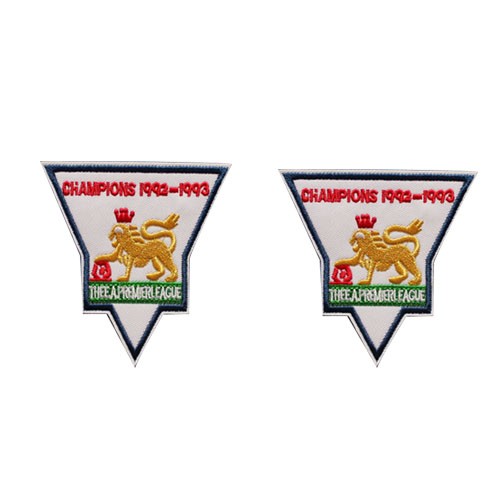 1992-93 Premier League Champion Badge*2 Patch