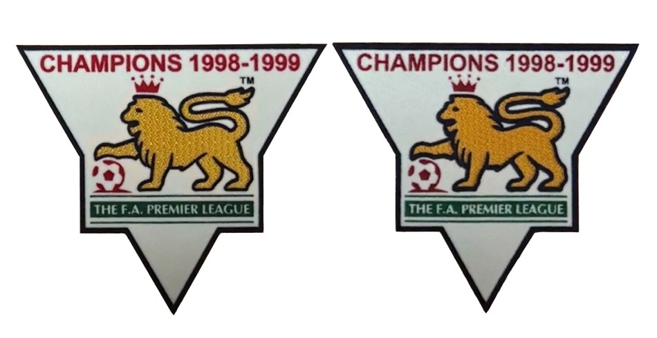 1998-99 Premier League Champion Badge*2 Patch