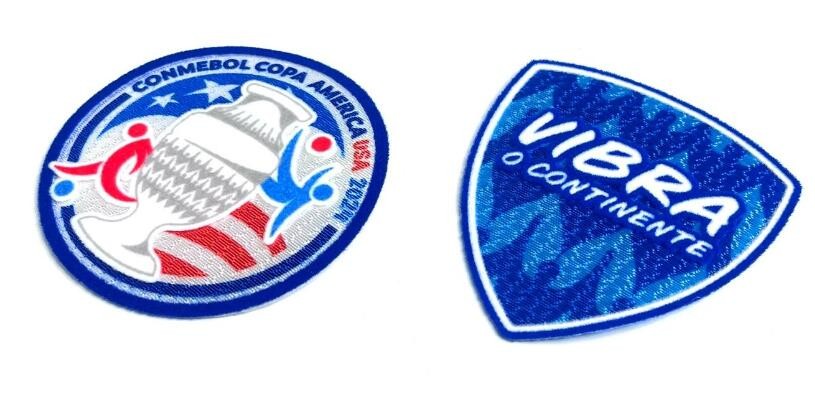 Copa America USA 2024 & Vibra O Continente Badges Patch