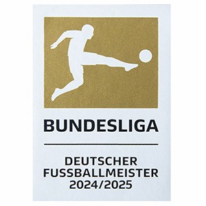German Bundesliga 2024/25 Champions Badge Patch
