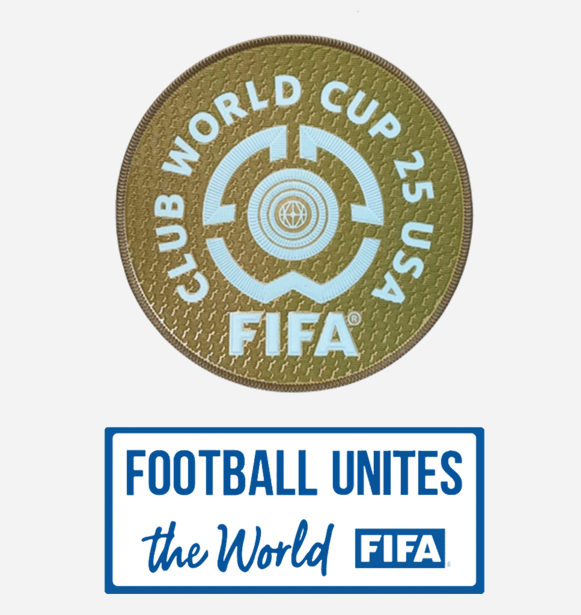Club World Cup 25 USA Badge & FOOTBALL UNITES the world (White) Badge