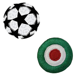 Retro UCL & Coppa Italia(94-07 Green) Badge