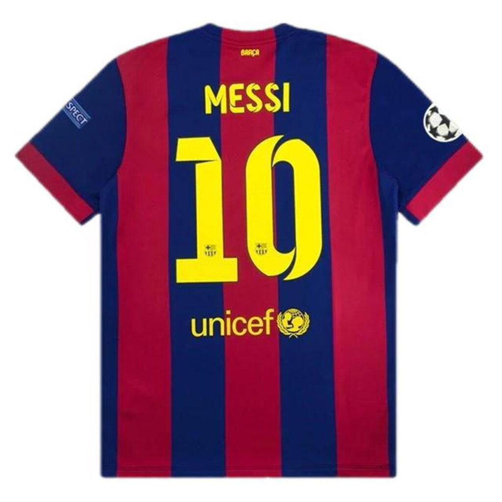 Messi #10 Retro Barcelona Home Jersey 2014/15 - Cancha Kits