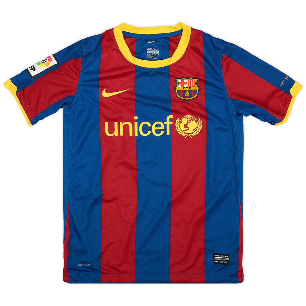 Retro Barcelona Home Jersey 2010/11 - Cancha Kits