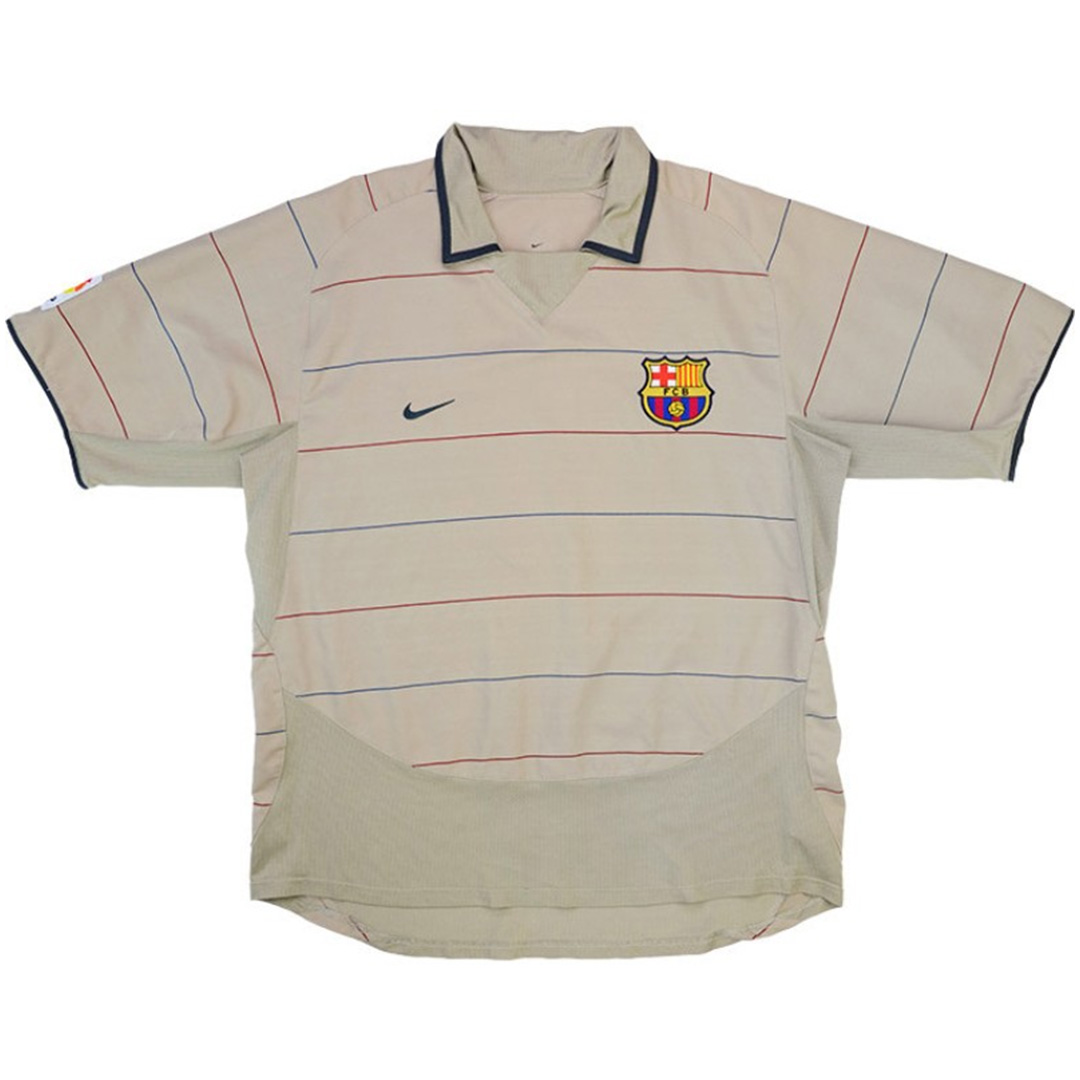 Retro Barcelona Away Jersey 2003/05 — Barcelona Retro Short Sleeve Jerseys 2003/05