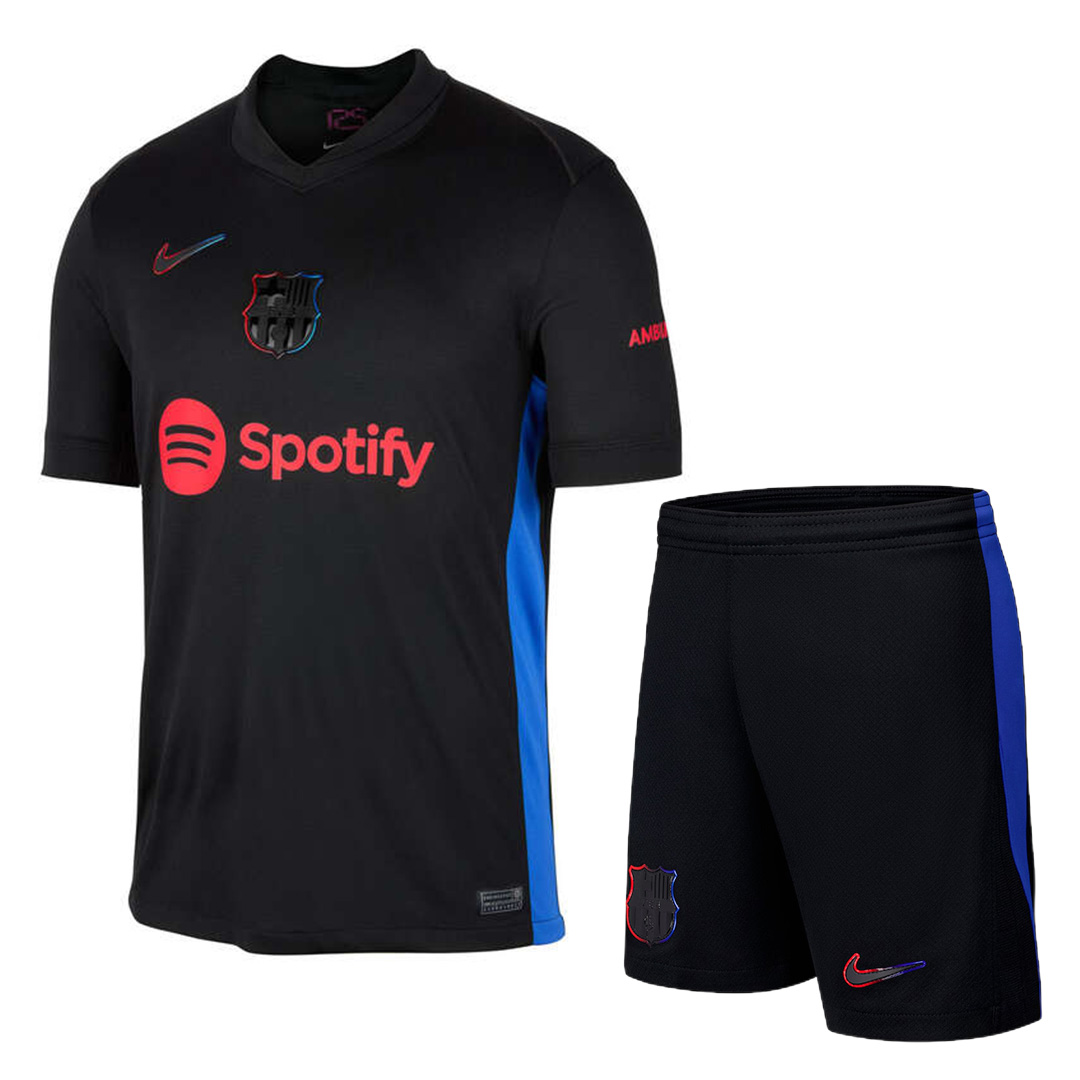 Barcelona Away Jersey Kit — Barcelona Soccer Jersey Kit 2024/25