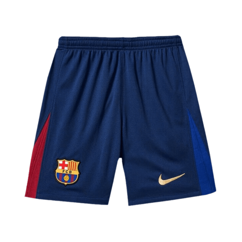 Barcelona Home Soccer Shorts - Cancha Kits