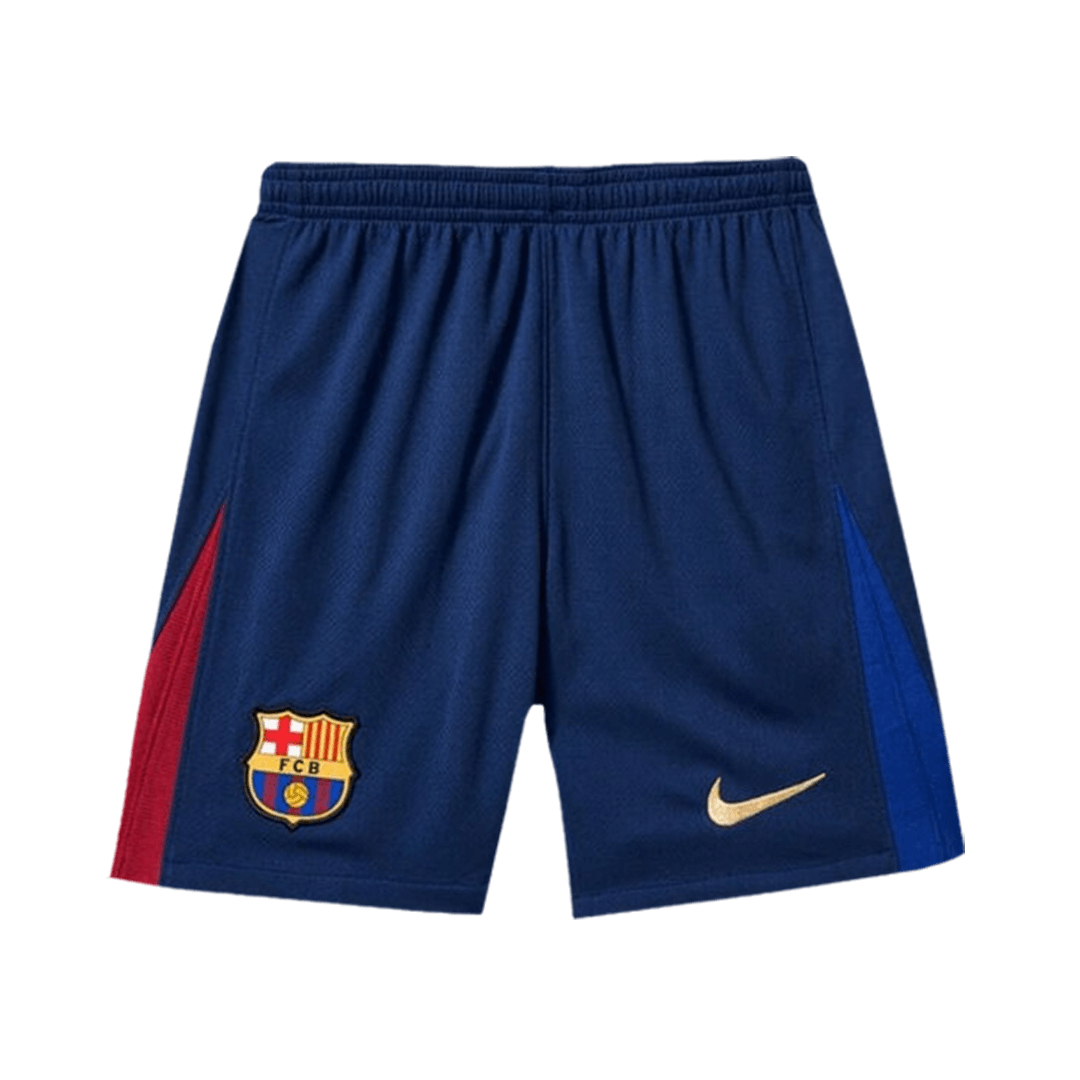 Barcelona Home Soccer Shorts — Barcelona Soccer Shorts 2024/25