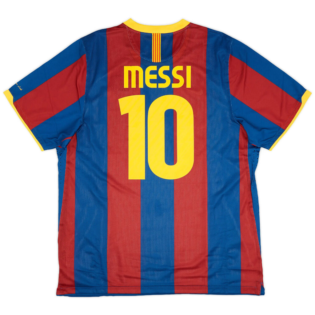 Messi #10 Retro Barcelona Home Jersey 2010/11 - Cancha Kits