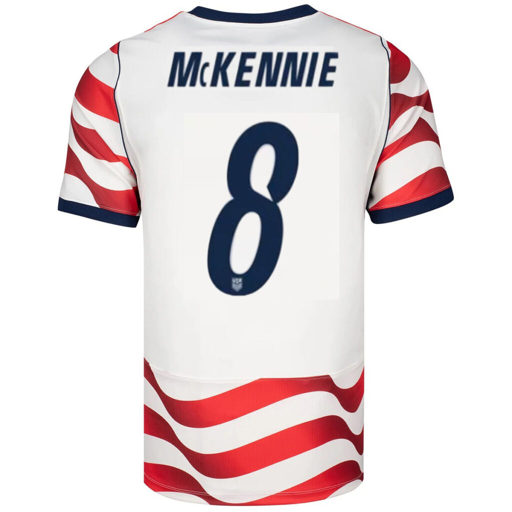 McKENNIE #8 USMNT Home Jersey World Cup 2026 - Cancha Kits