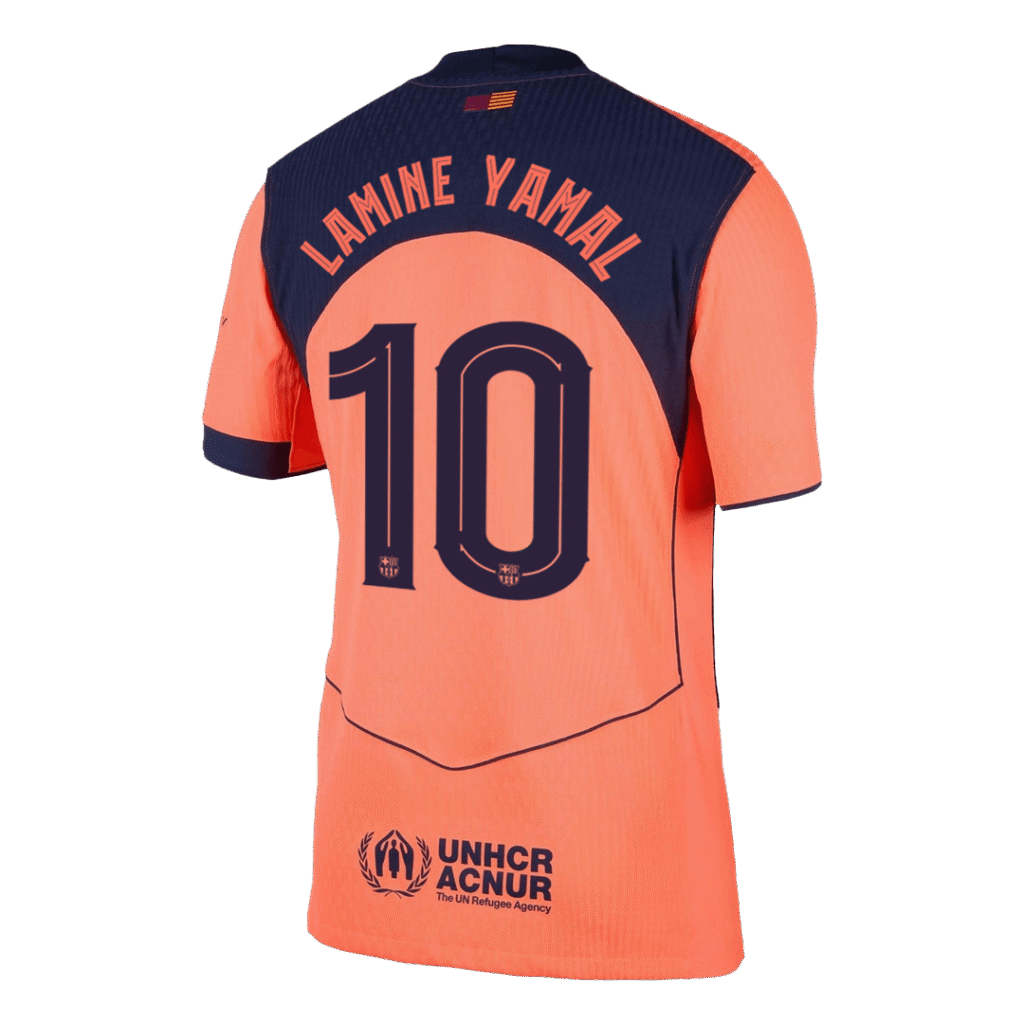 LAMINE YAMAL #10 Barcelona Third Match Jersey Player Version 2025/26 – UCL - Cancha Kits