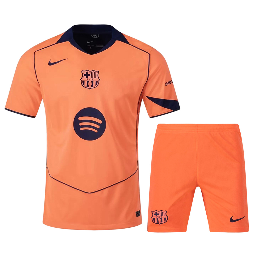 Barcelona Third Jersey Kit 2025/26 — Barcelona Soccer Jersey Kit 2025/26