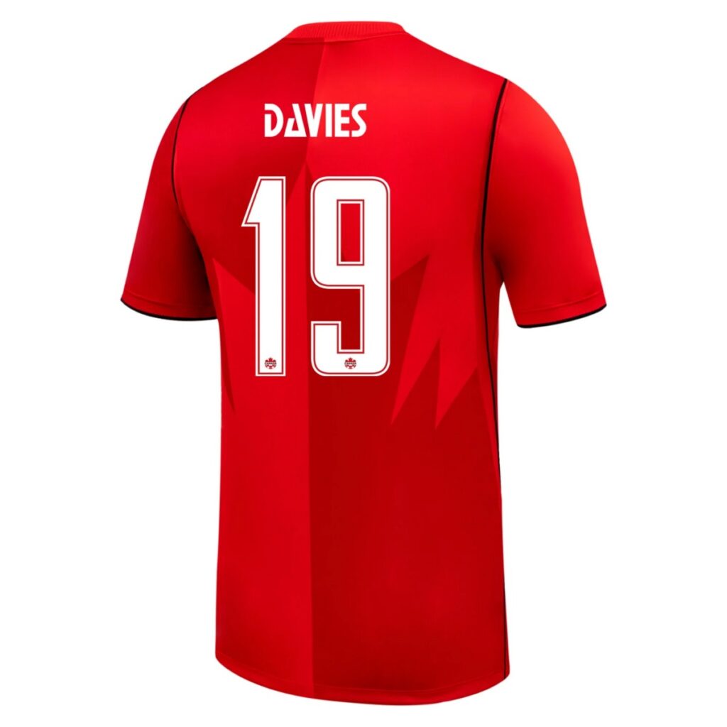 Davies #19 Canada Home Jersey World Cup 2026 - Cancha Kits