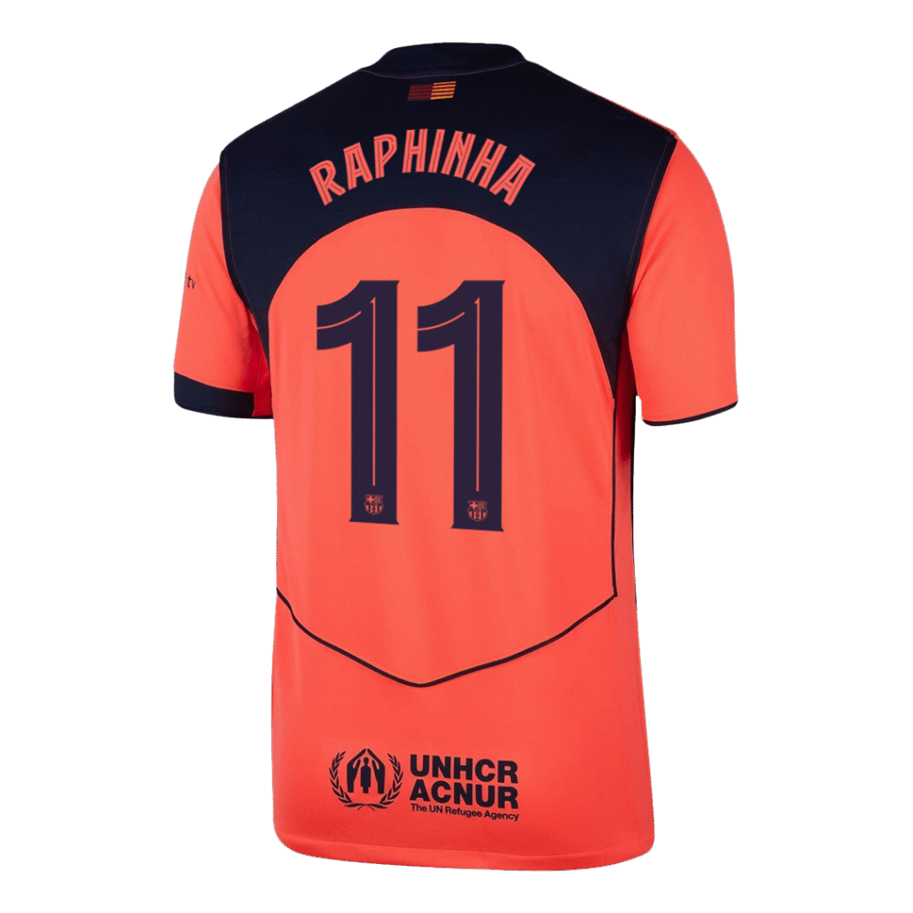 RAPHINHA #11 Barcelona Third Jersey 2025/26 - Cancha Kits