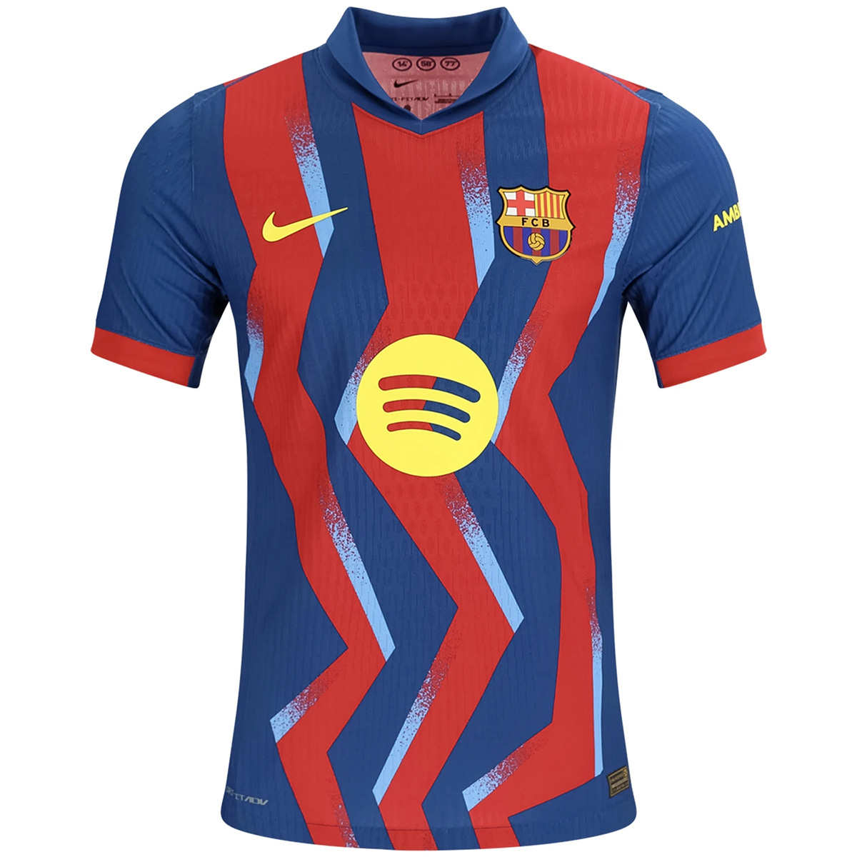 Barcelona Fourth 'El Clásico' Match Jersey Player Version 2025/26 — Barcelona Player Version Jerseys 2025/26