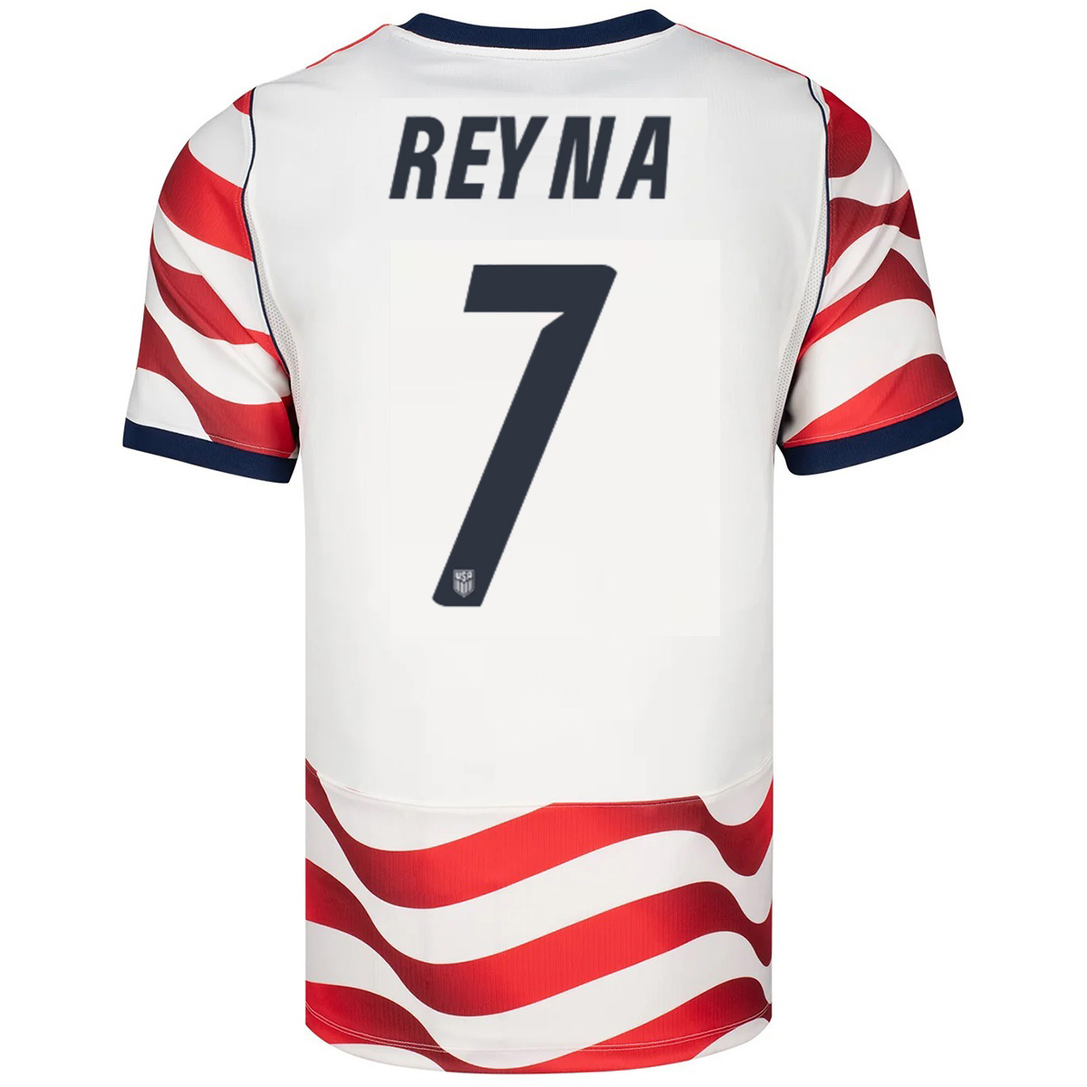 REYNA #7 USMNT Home Jersey World Cup 2026 — USA Fan Version Player Jersey 2026