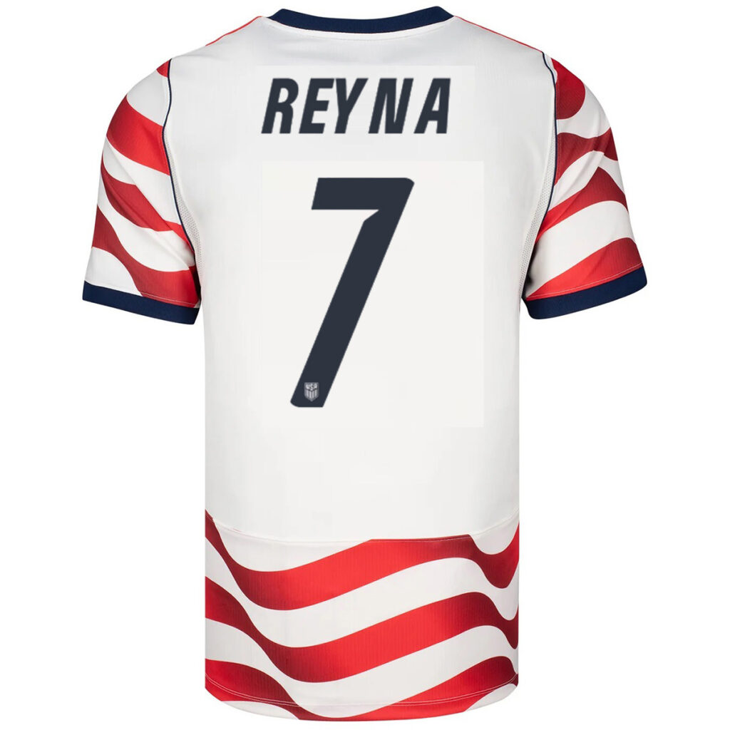 REYNA #7 USMNT Home Jersey World Cup 2026 - Cancha Kits