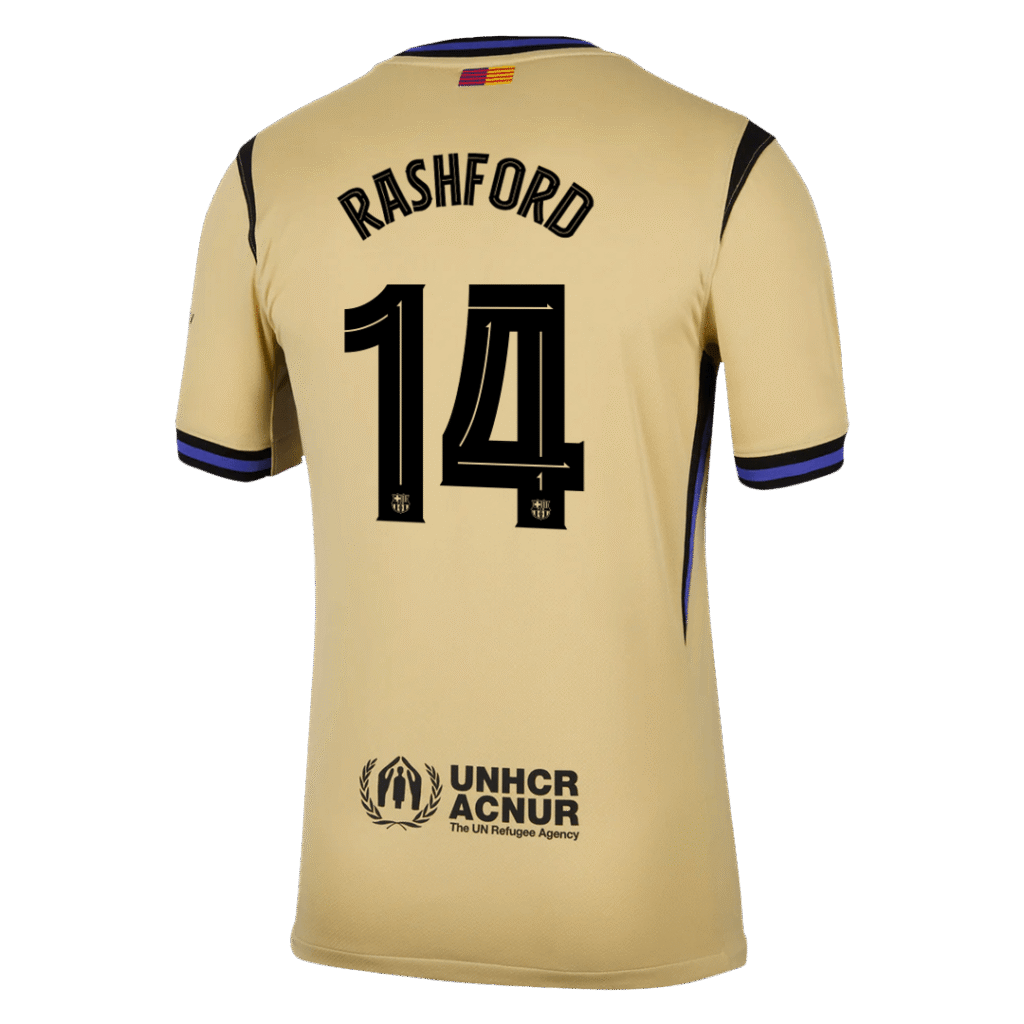 RASHFORD #14 Barcelona Away Jersey 2025/26 – UCL - Cancha Kits