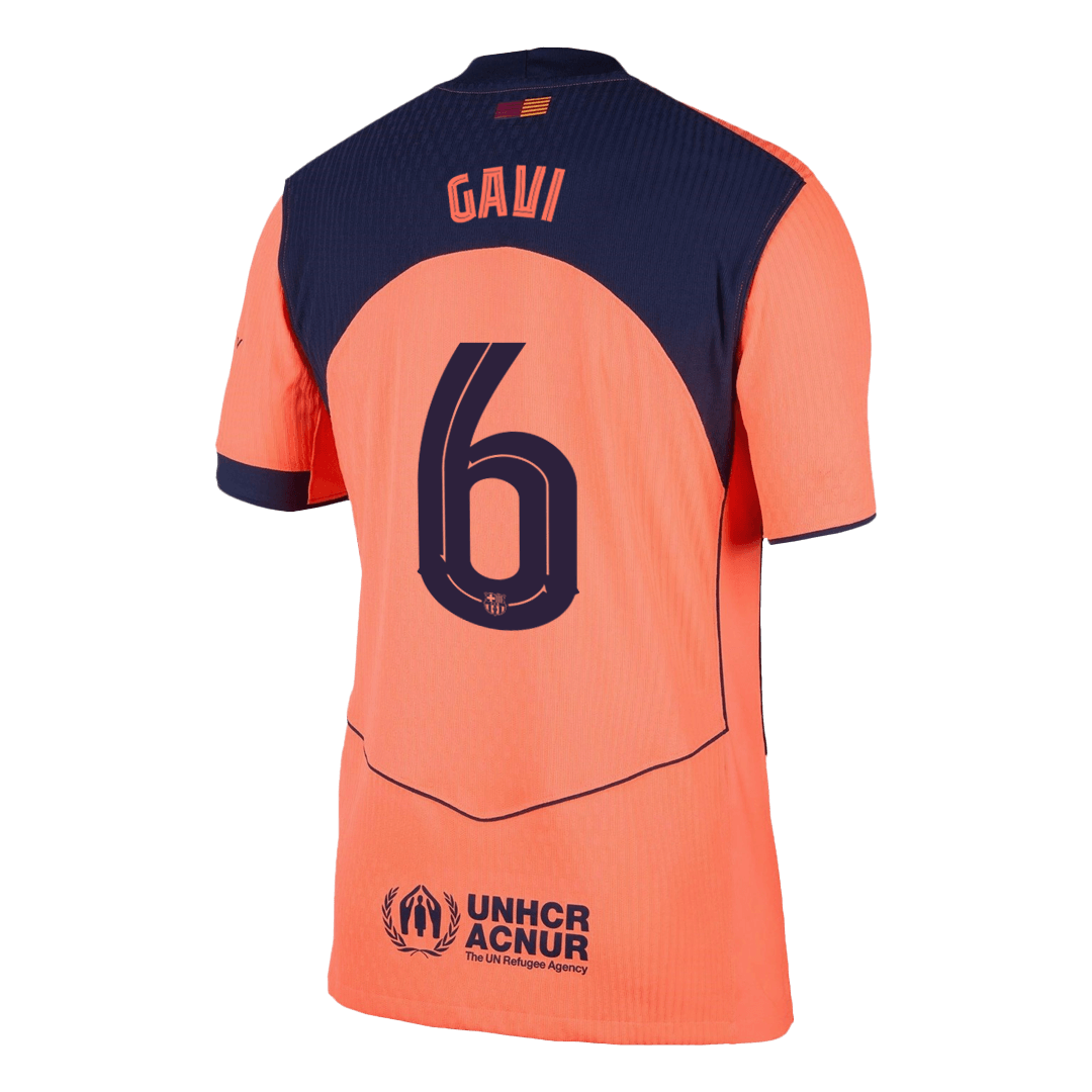 GAVI #6 Barcelona Third Match Jersey Player Version 2025/26 - UCL — Barcelona Player Version Player Jersey 2025/26