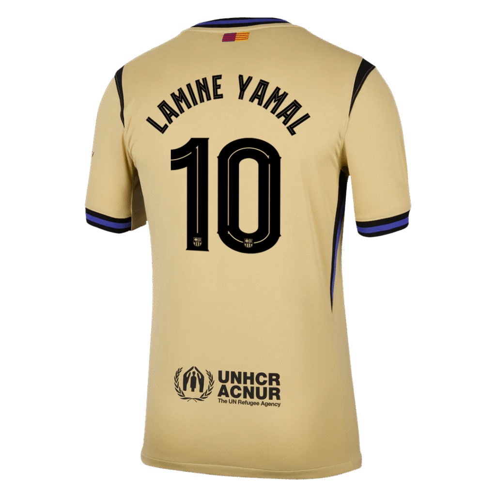 LAMINE YAMAL #10 Barcelona Away Jersey 2025/26 – UCL - Cancha Kits