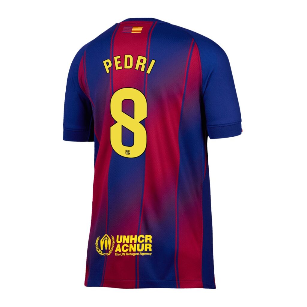 PEDRI #8 Barcelona Home Jersey 2025/26 - Cancha Kits
