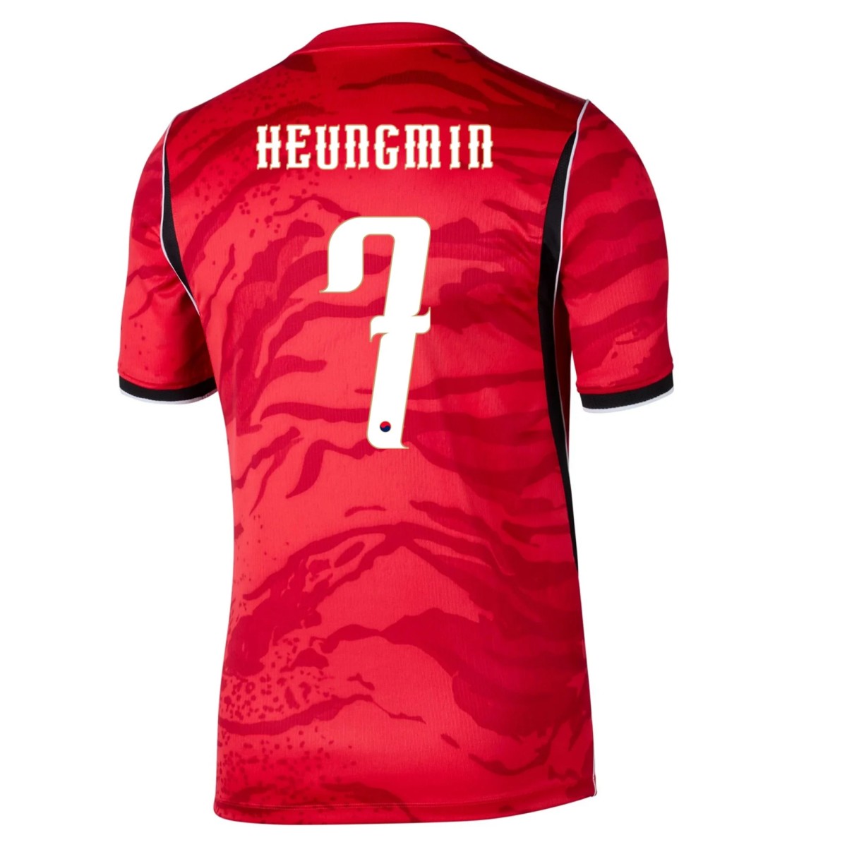 HEUNGMIN #7 South Korea Home Jersey World Cup 2026 — South Korea Fan Version Player Jersey 2026
