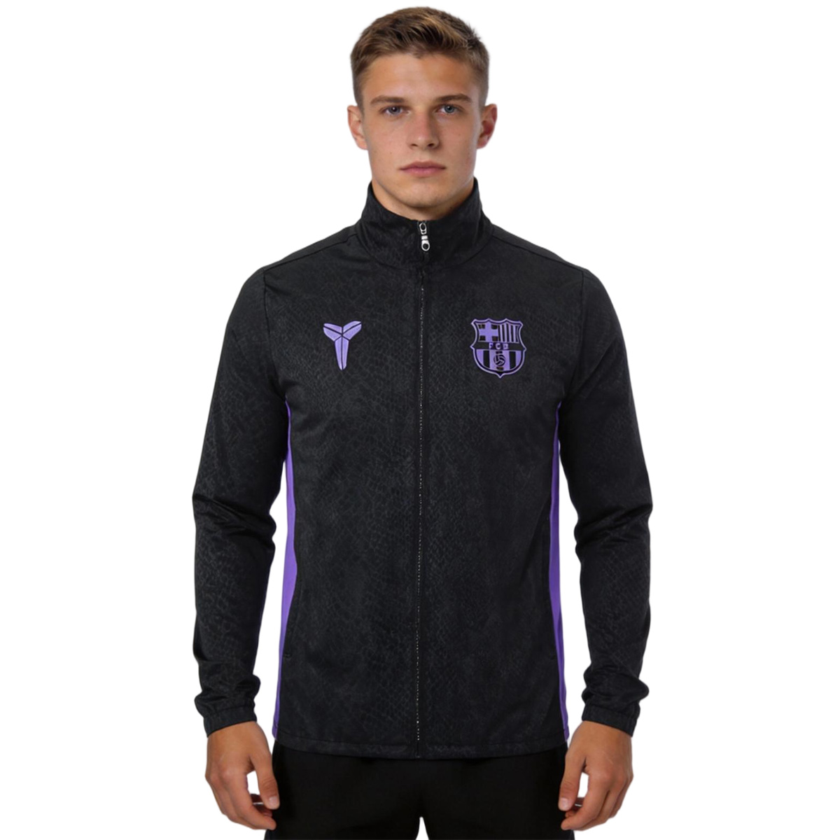 Barcelona x Kobe Bryant Windbreaker Jacket Black 2025/26 — Barcelona Jacket 2025/26