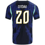 Estêvão #20 Brazil Away Jersey World Cup 2026