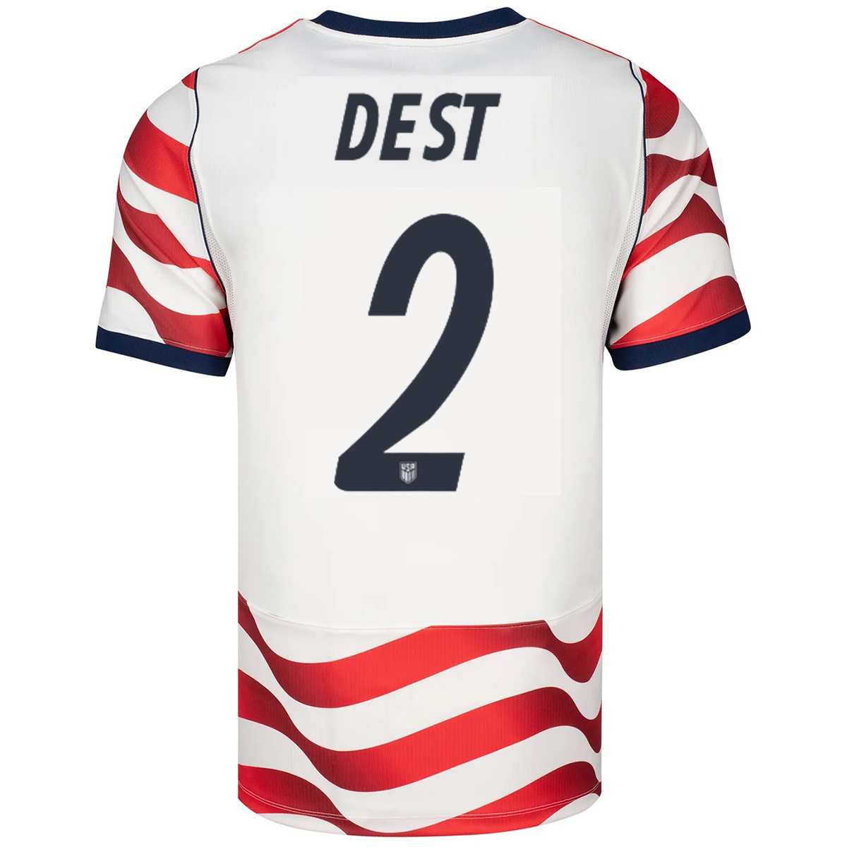 Dest #2 USMNT Home Jersey World Cup 2026 — USA Fan Version Player Jersey 2026