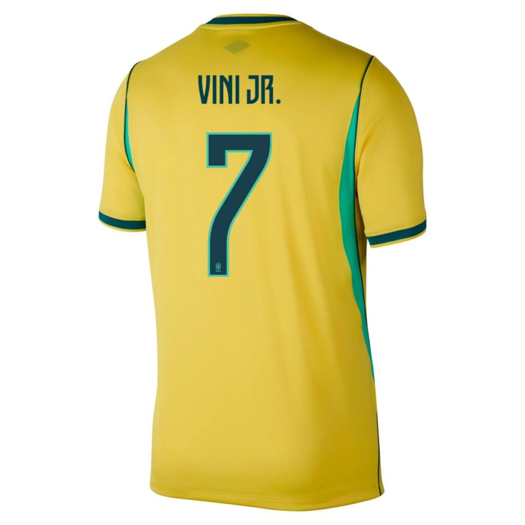 Vini Jr. #7 Brazil Home Jersey World Cup 2026 - Cancha Kits