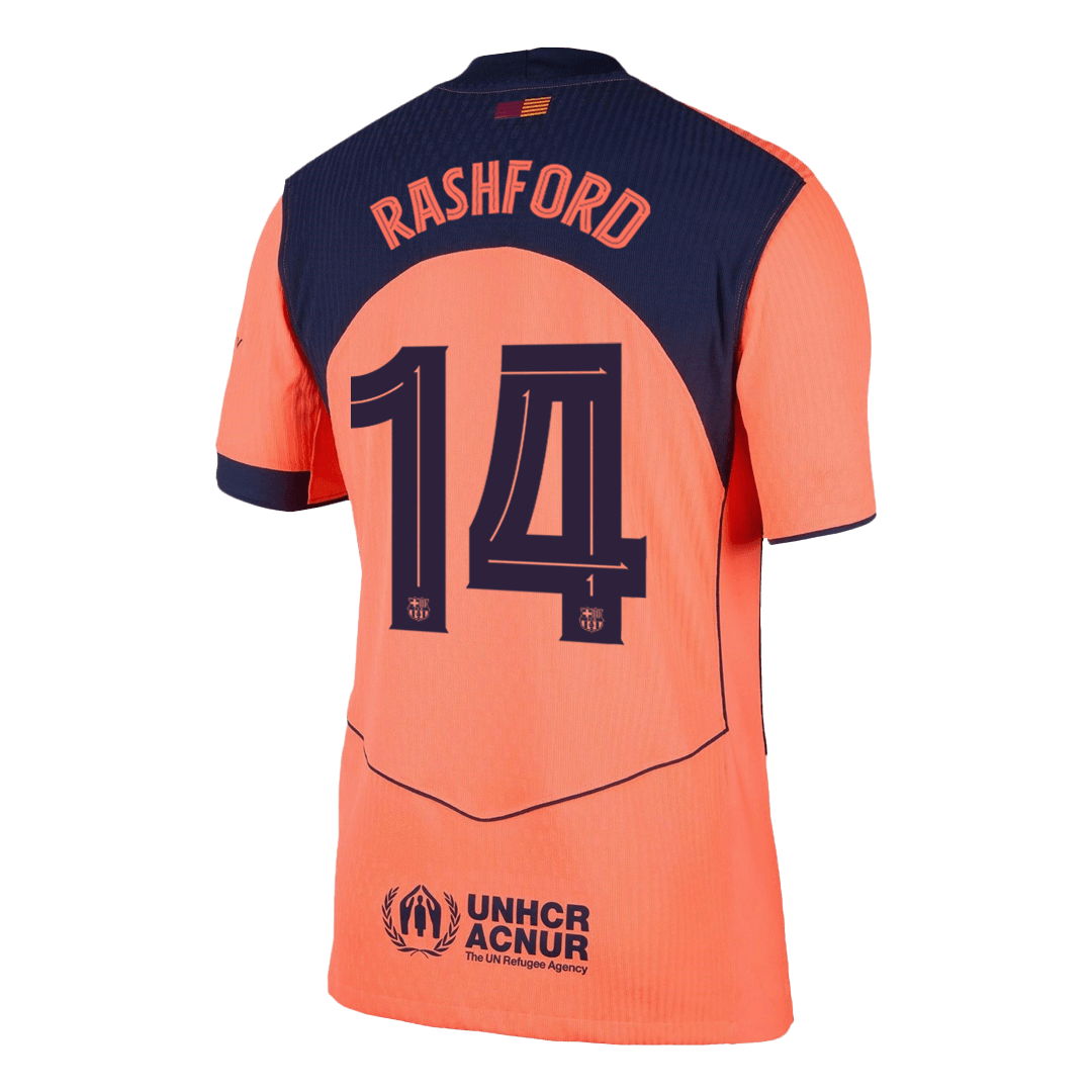 RASHFORD #14 Barcelona Third Match Jersey Player Version 2025/26 - UCL — Barcelona Player Version Player Jersey 2025/26