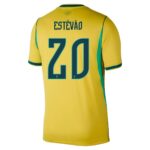 ESTÊVÃO #20 Brazil Home Jersey World Cup 2026