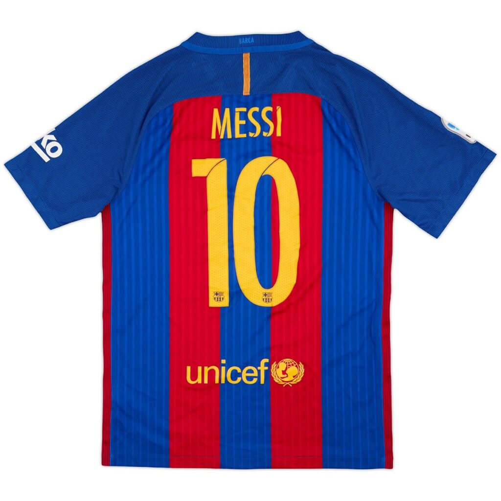 MESSI #10 Retro Barcelona Home Jersey 2016/17 - Cancha Kits