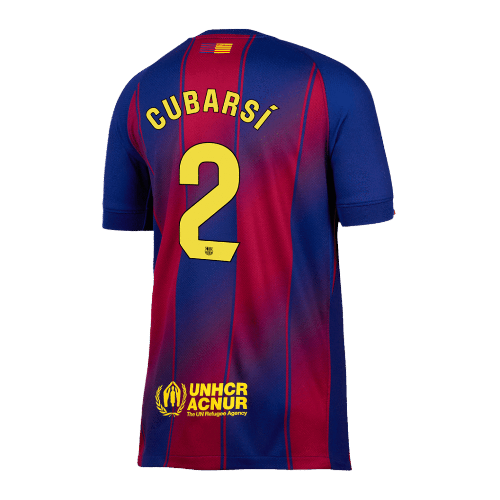 CUBARSÍ #2 Barcelona Home Jersey 2025/26 - Cancha Kits
