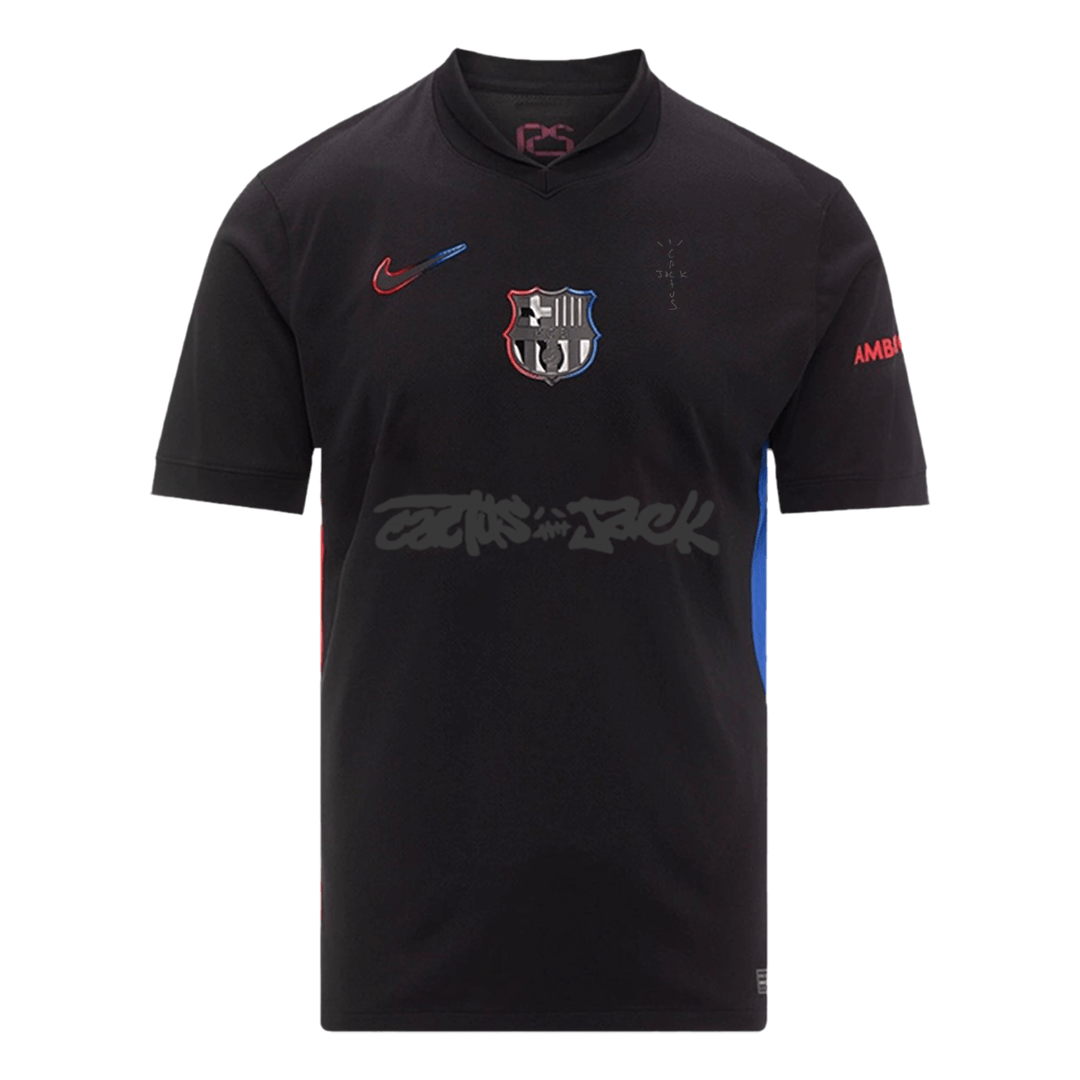 Barcelona x Travis Scott Away Jersey — Barcelona Fan Version Jerseys 2024/25
