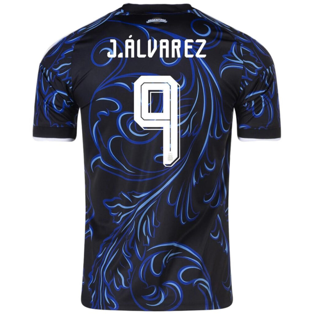 J.ÁLVAREZ #9 Argentina Away Jersey World Cup 2026 - Cancha Kits