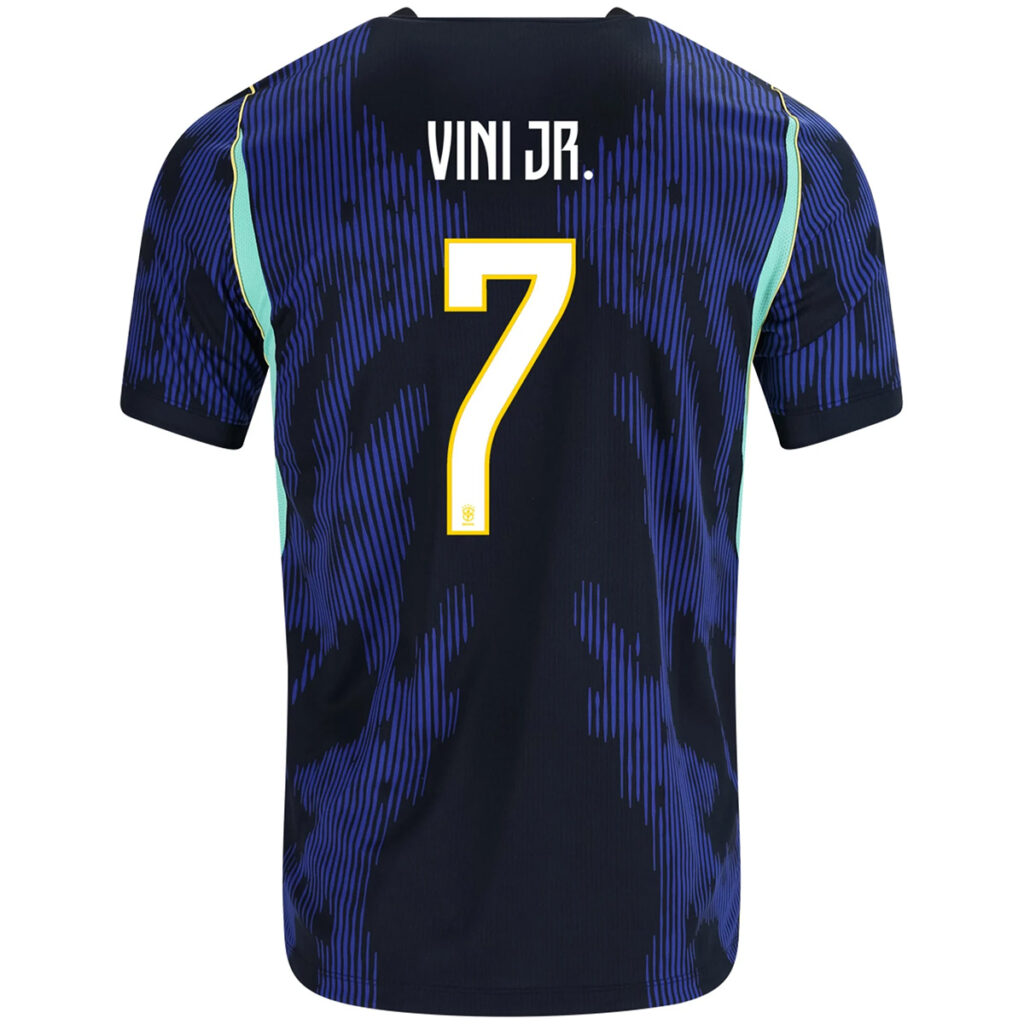 Vini Jr. #7 Brazil Away Jersey World Cup 2026 - Cancha Kits