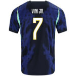 Vini Jr. #7 Brazil Away Jersey World Cup 2026