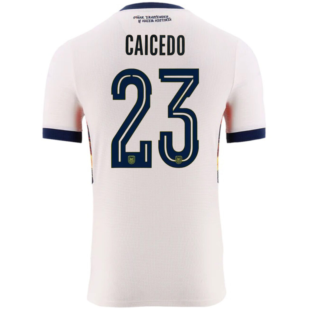 Caicedo #23 Ecuador Third Jersey World Cup 2026 - Cancha Kits