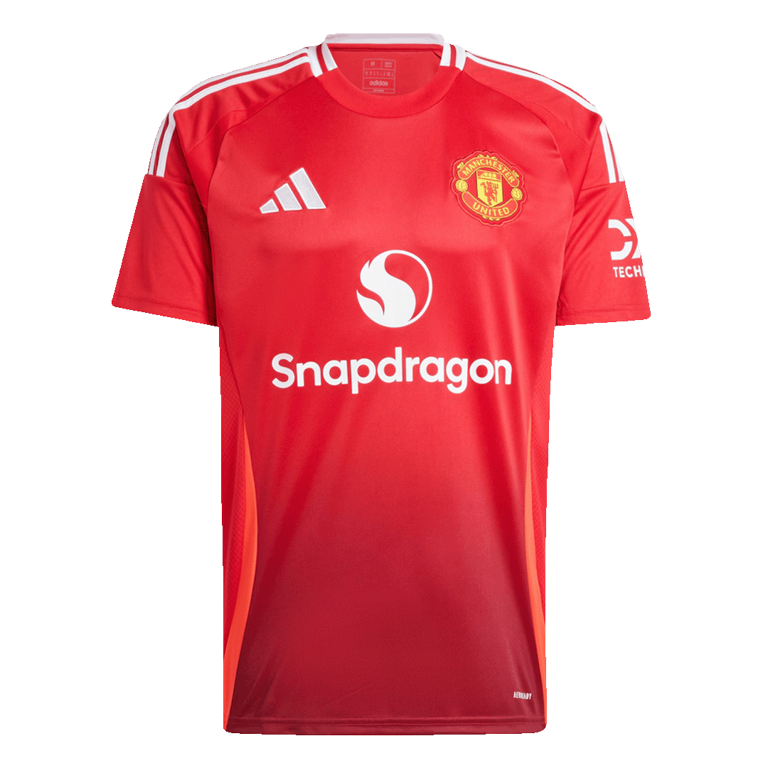 Manchester United Home Kit — Manchester United Jersey Kit 2024/25