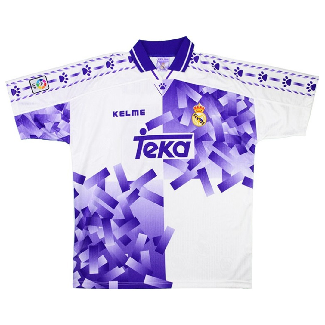 Retro Real Madrid Third Jersey 1996/97 — Real Madrid Retro Short Sleeve Jerseys 1996/97
