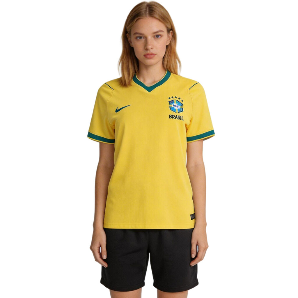 Women’s Brazil Home Jersey World Cup 2026 - Cancha Kits