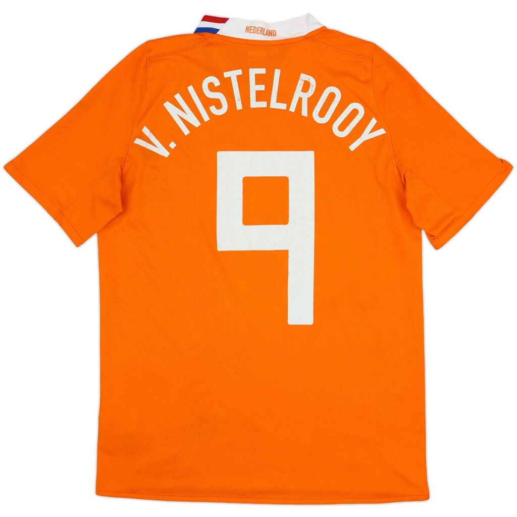 V. NISTELROOY #9 Retro Netherlands Home Jersey Euro 2008 - Cancha Kits