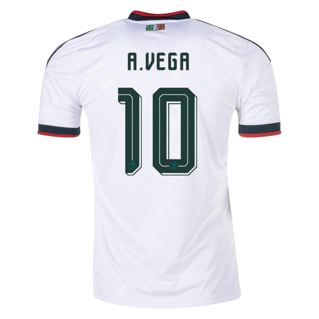 A.VEGA #10 Mexico Away Jersey World Cup 2026 - Cancha Kits