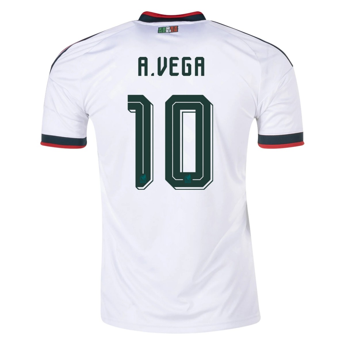 A.VEGA #10 Mexico Away Jersey World Cup 2026 — Mexico Fan Version Player Jersey 2026