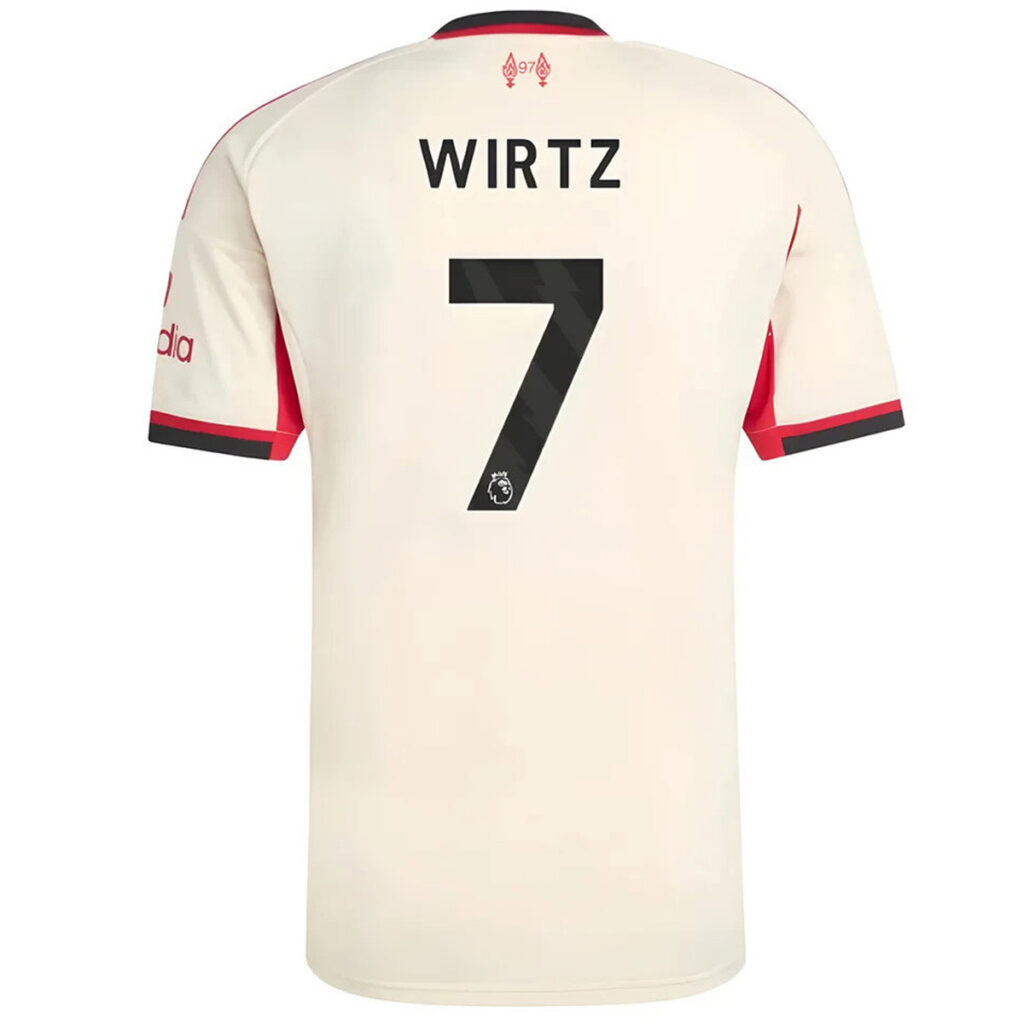 Wirtz #7 Liverpool Away Jersey 2025/26 - Cancha Kits