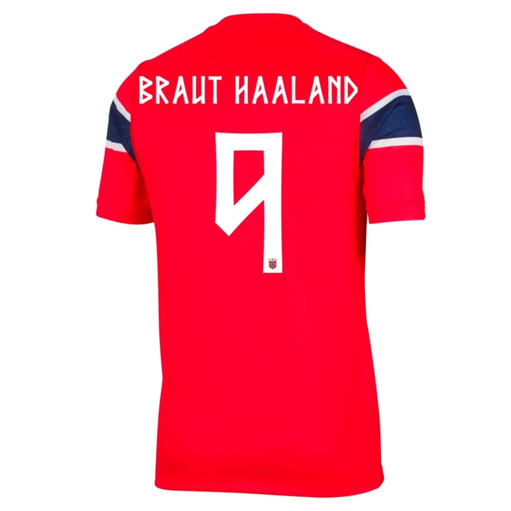 BRAUT HAALAND #9 Norway Home Jersey World Cup 2026 - Cancha Kits