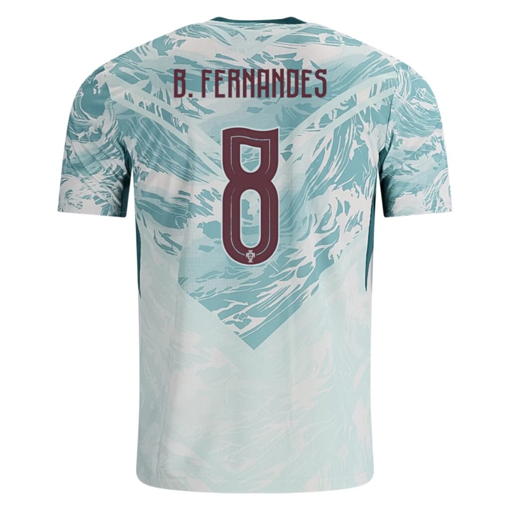 B.FERNANDES #8 Portugal Away Jersey World Cup 2026 - Cancha Kits