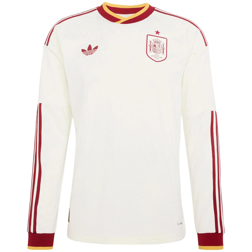 Spain Away Long Sleeve Jersey World Cup 2026 - Cancha Kits
